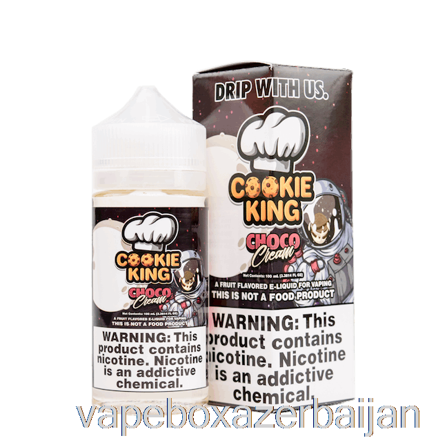 Vape Smoke Choco Cream - Cookie King - 100mL 0mg